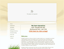 Tablet Screenshot of biologicalmedicine.com