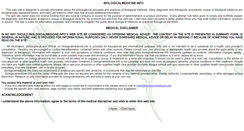 Desktop Screenshot of biologicalmedicine.info