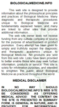 Mobile Screenshot of biologicalmedicine.info